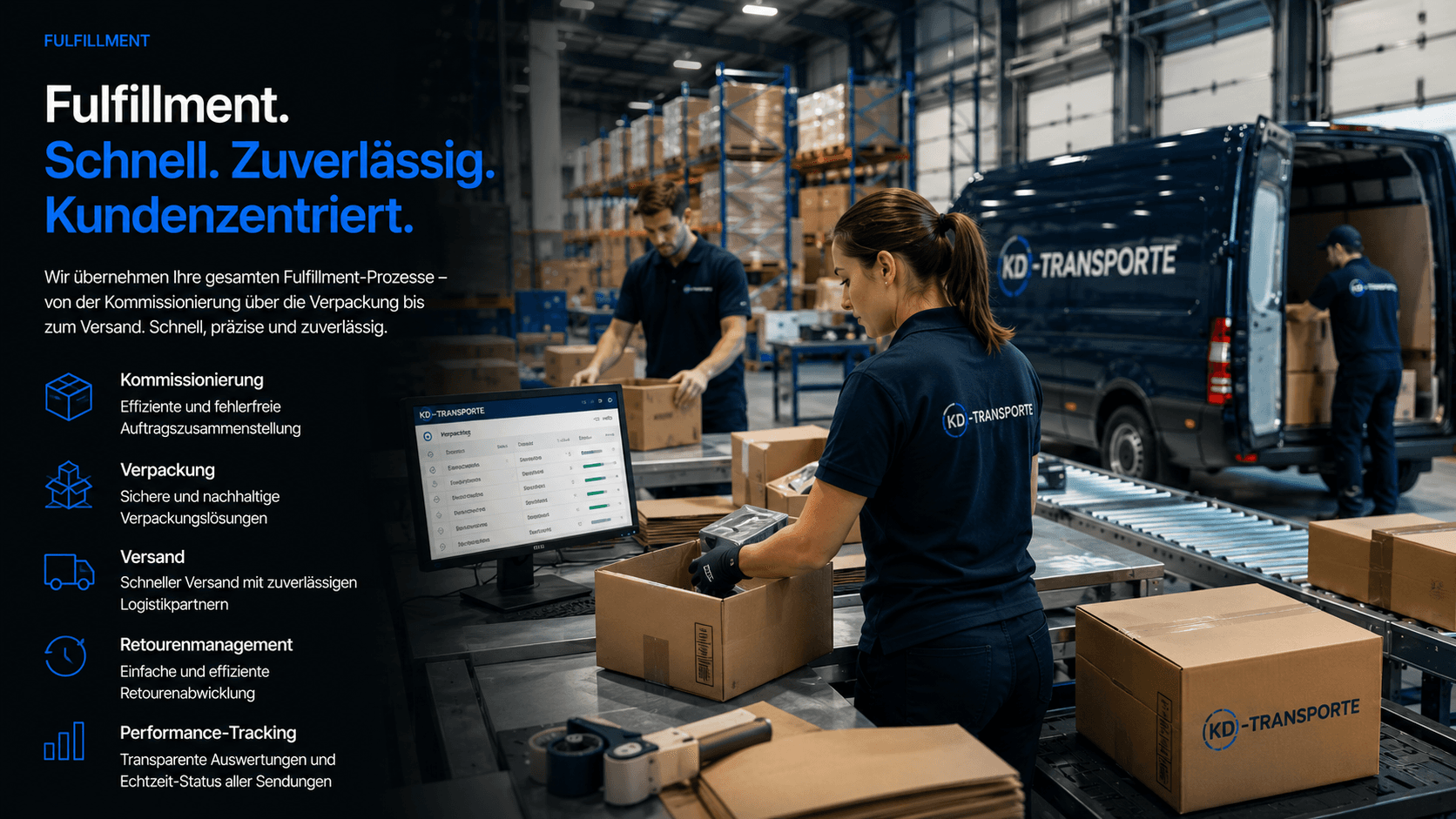 Modernes Fulfillment Lager